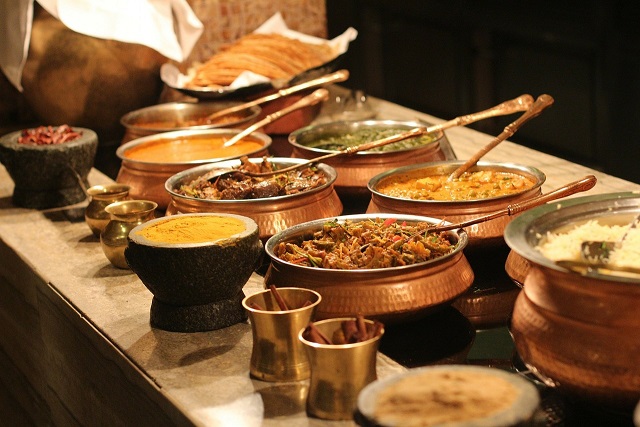 Indian buffet photo