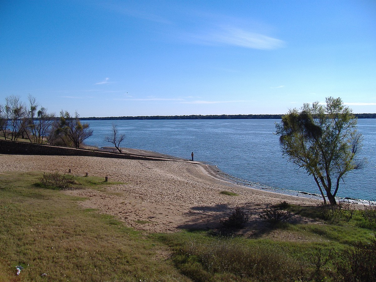 El Río Uruguay desde Colón, Entre Ríos, Argentina .