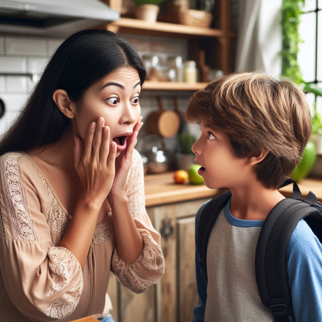 imagen de mujer sorprendida